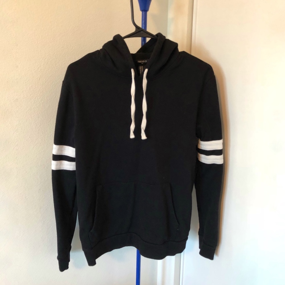 Black Varsity Forever 21 hoodie